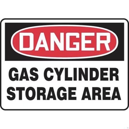 Accuform OSHA DANGER SAFETY SIGN GAS MCPG005XL MCPG005XL